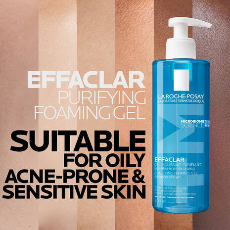 La Roche Posay Effaclar +M Foaming Gel 200ml