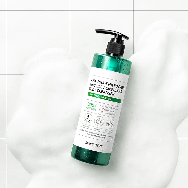 SOME BY MI AHA BHA PHA 30 Days Miracle Acne Clear Body Cleanser 400g