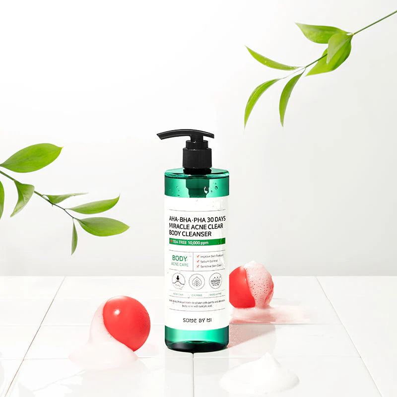 SOME BY MI AHA BHA PHA 30 Days Miracle Acne Clear Body Cleanser 400g