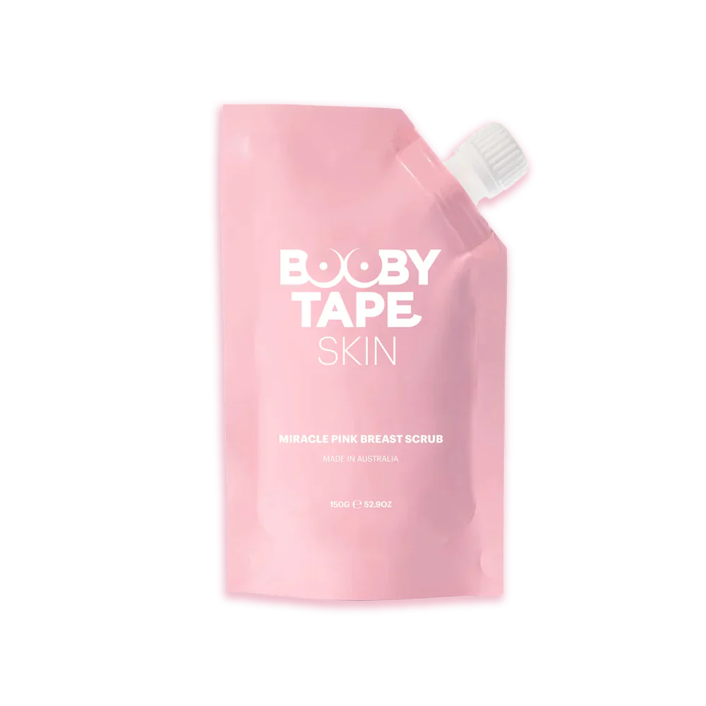 Booby Tape Pink Miracle Breast Scrub
