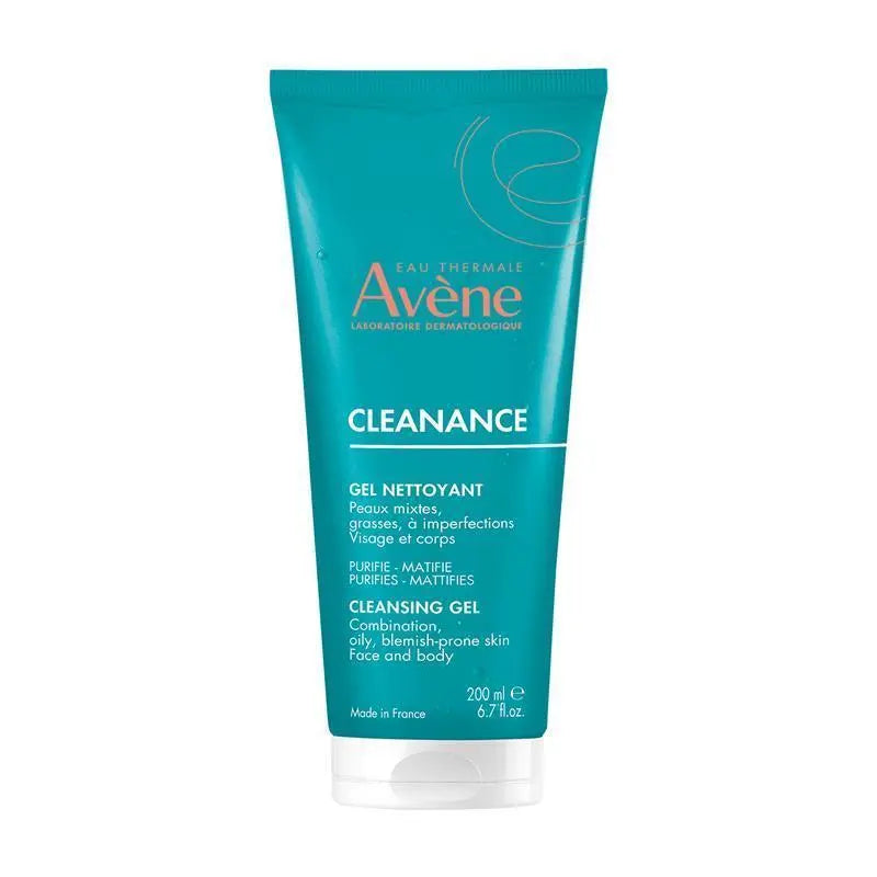 Avene Cleanance Cleansing Gel 200ml - Cleanser for Oily skin