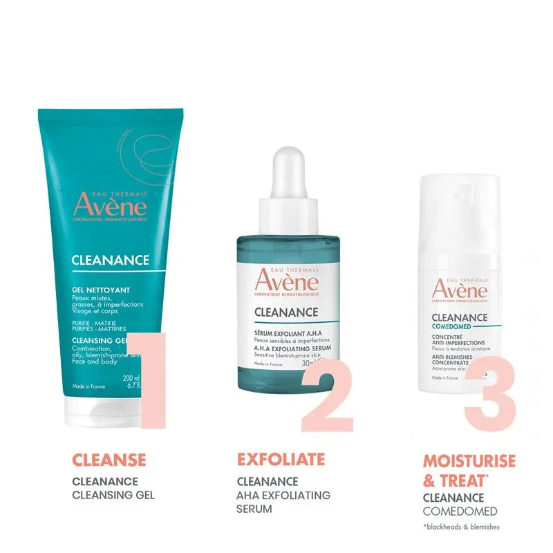 Avene Cleanance Cleansing Gel 200ml - Cleanser for Oily skin