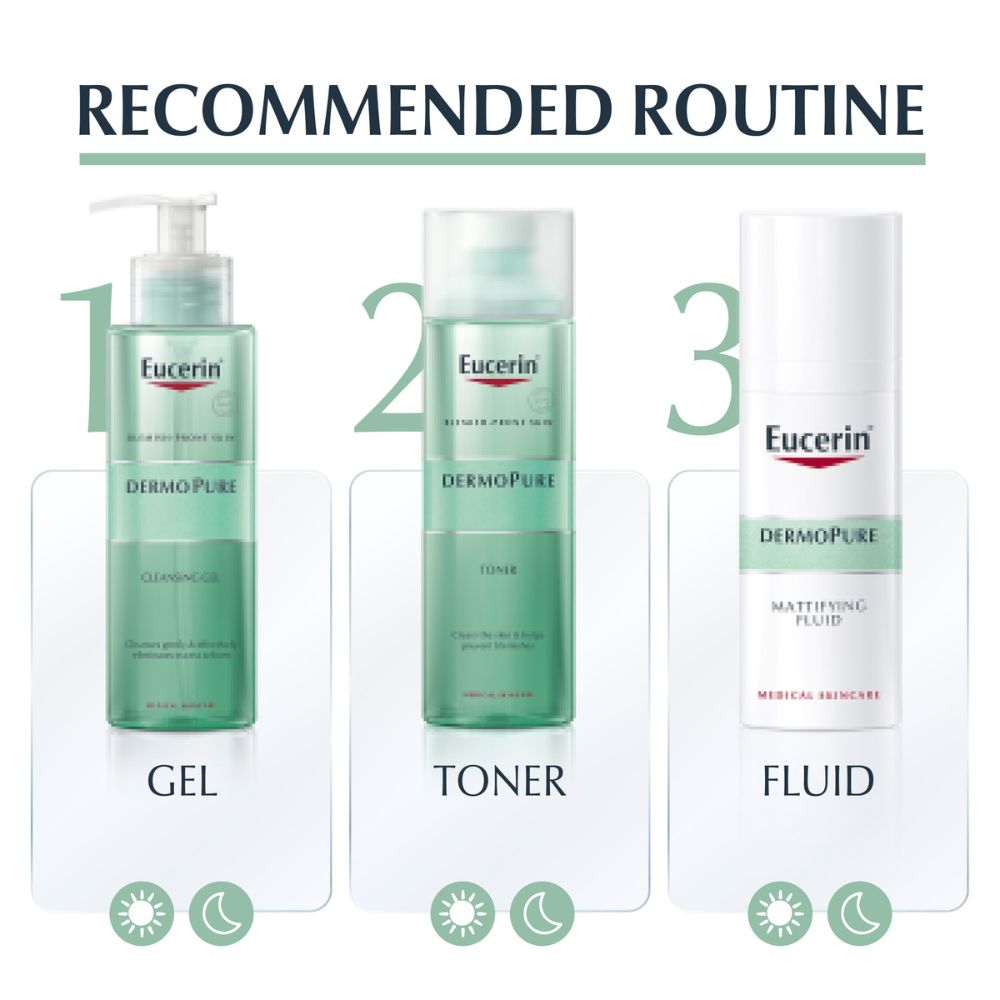 EUCERIN DERMOPURE OIL CONTROL CLEANSING GEL 200ML