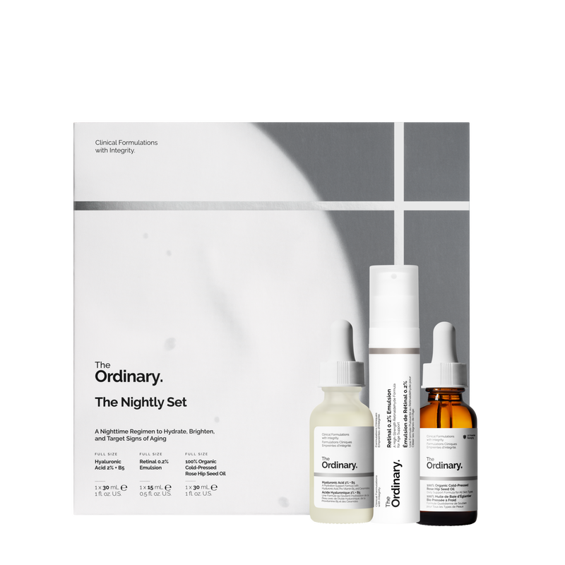 The Ordinary Nightly 3 Piece Set
