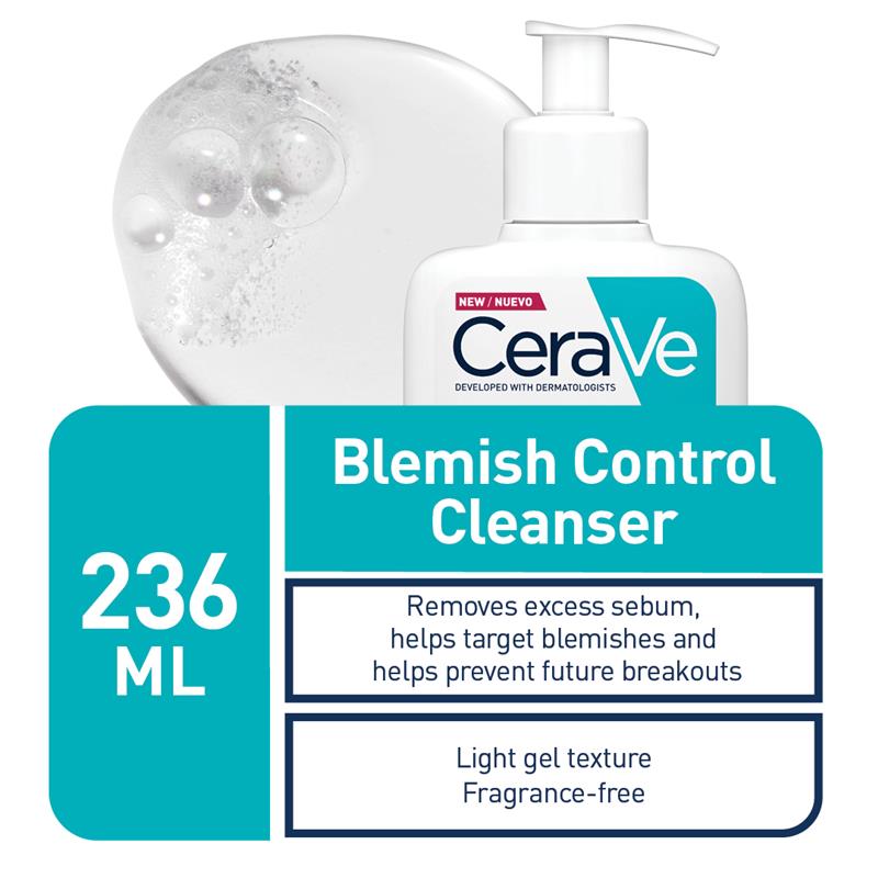 Blemish Control Cleanser for mild acne-prone skin 236ml