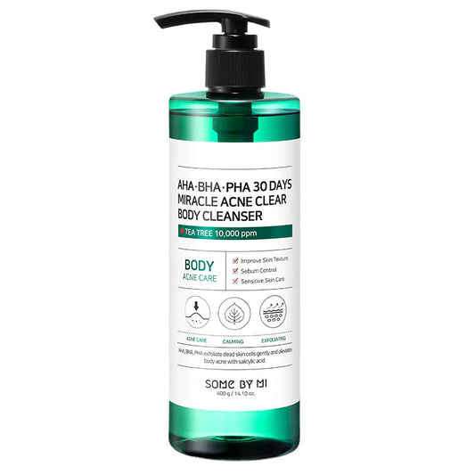 SOME BY MI AHA BHA PHA 30 Days Miracle Acne Clear Body Cleanser 400g