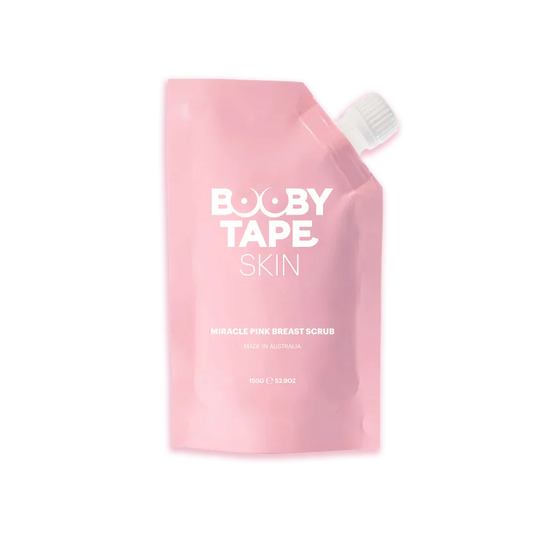 Booby Tape Pink Miracle Breast Scrub
