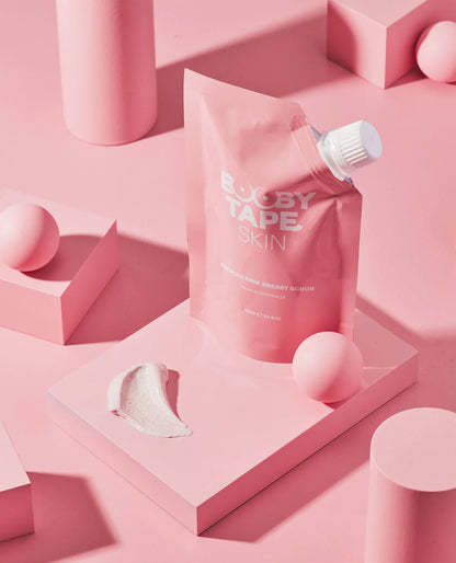 Booby Tape Pink Miracle Breast Scrub