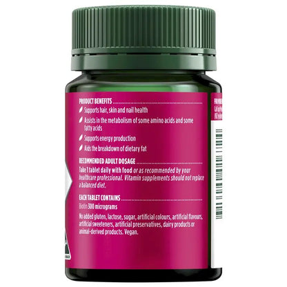Nature's Own Biotin 300mcg 100 Tablets