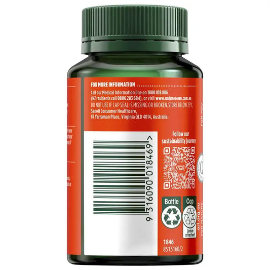 Nature's Own High Strength Zinc 30mg 120 Tablets