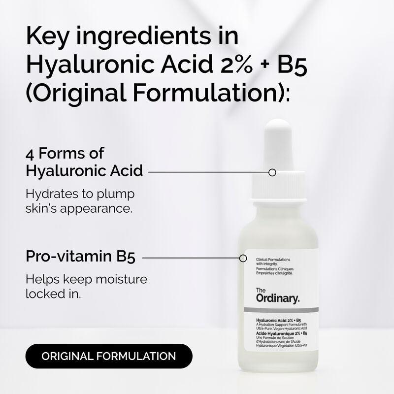 The Ordinary Hyaluronic Acid 2% + B5 (Original Formulation) 30ml