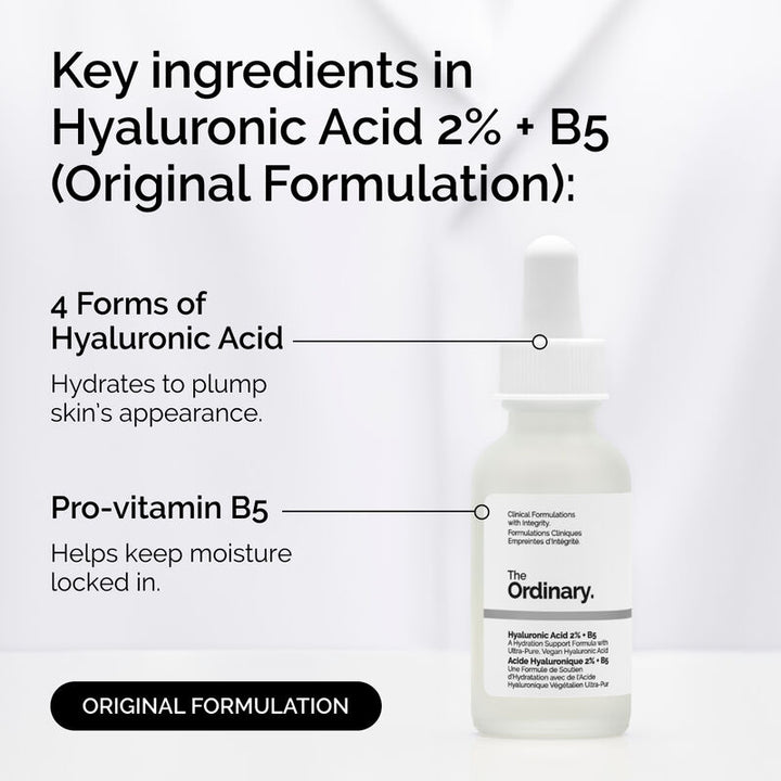 The Ordinary Hyaluronic Acid 2% + B5 (Original Formulation) 30ml