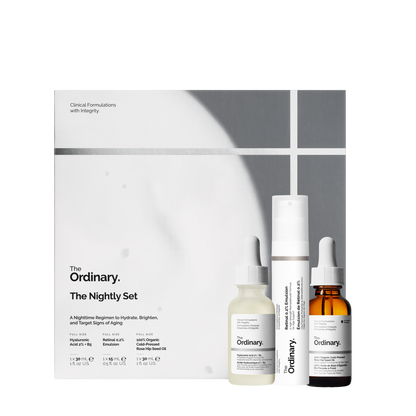 The Ordinary Nightly 3 Piece Set